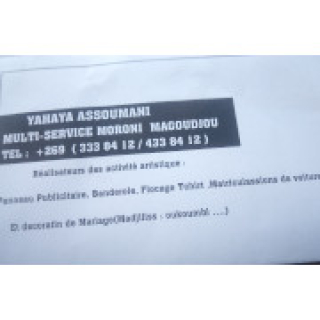 Yahya Assoumani Multiservice Moroni