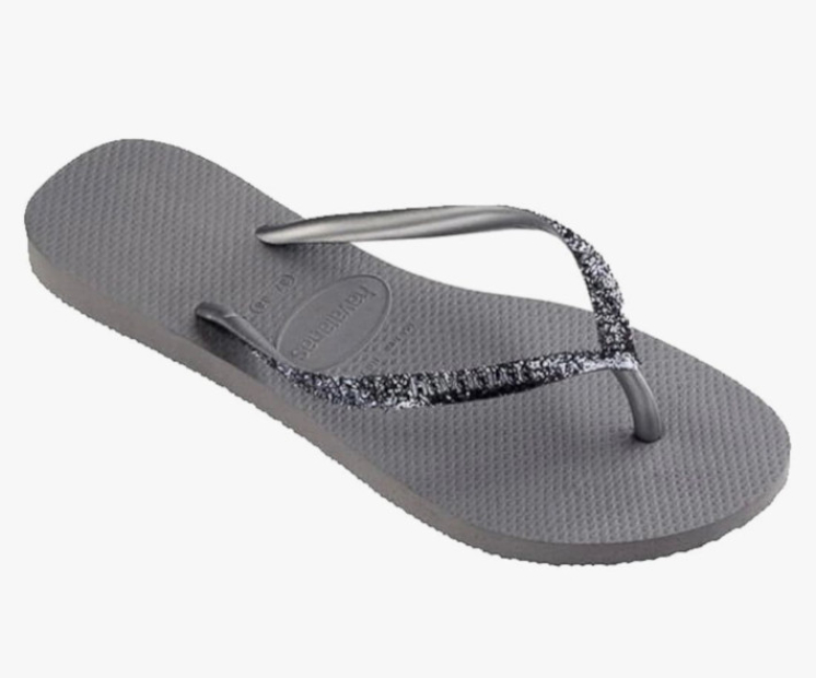 Havaianas kijivu flip flops 35/36