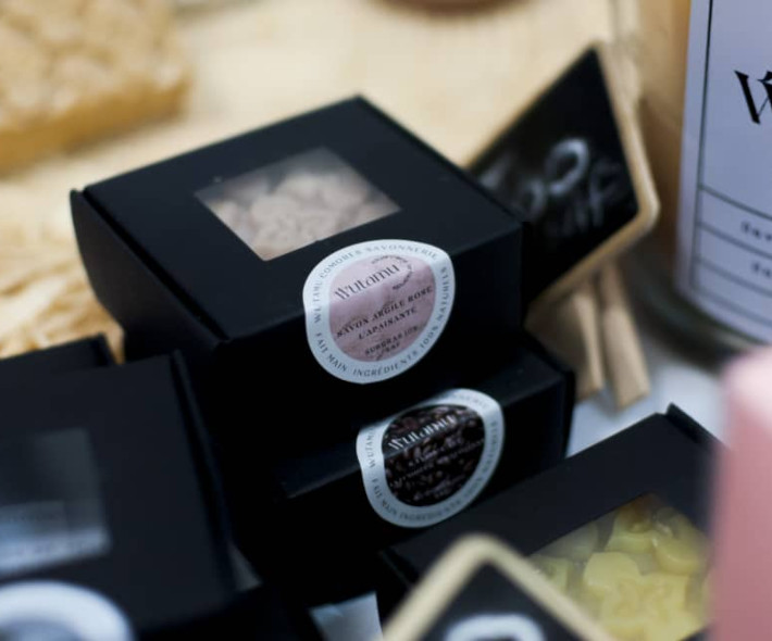 Classic handmade soap in a tin